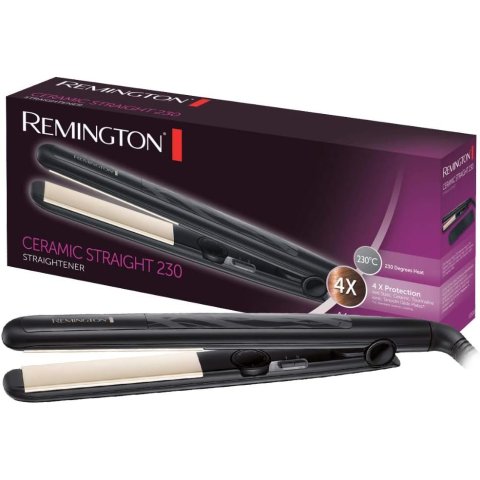 Plancha De Pelo Remington S3500 Temperatura Ajustable 230ºc Cable Giratorio Placas 110mm