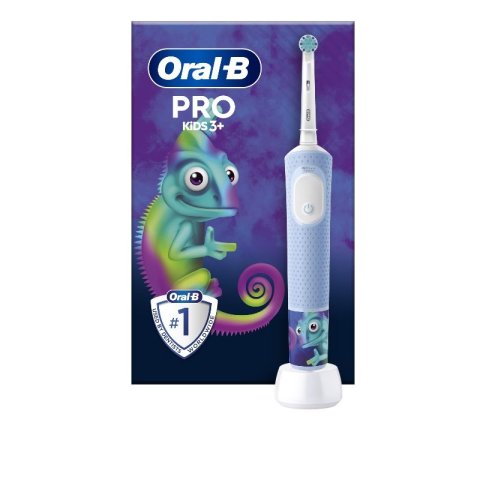 Cepillo Dental Electrico Braun Oral-b Vitality Pro3+ Kids Camaleon + Funda De Viaje