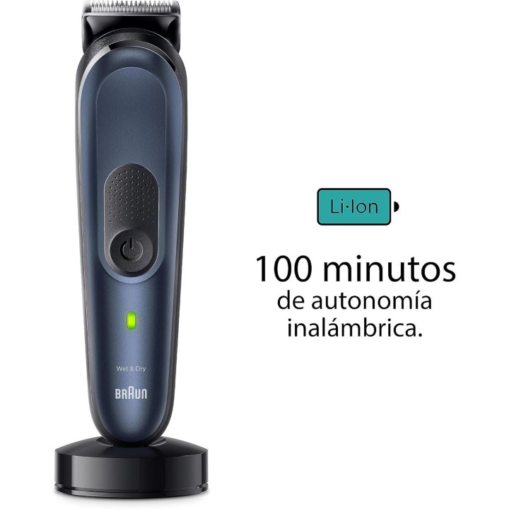 Cortapelo Braun Mgk7410 8 Cabezales Regulable...