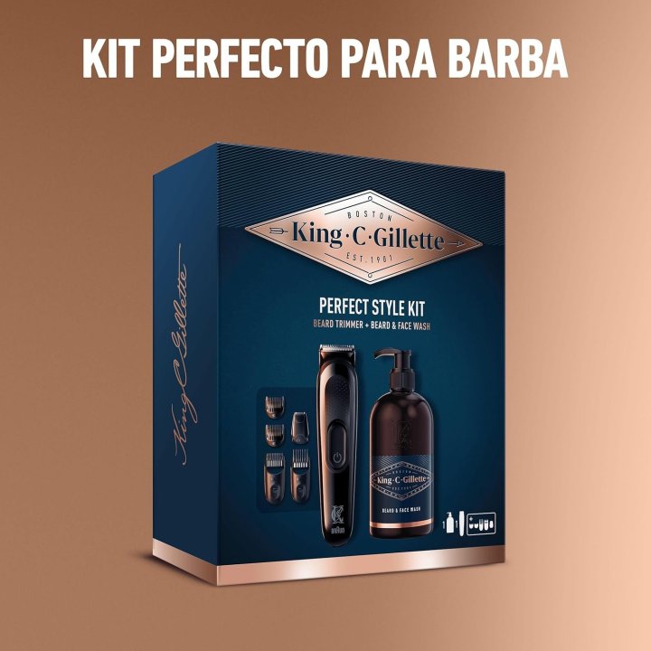 Recortadora Braun King C Gillette Style Master...