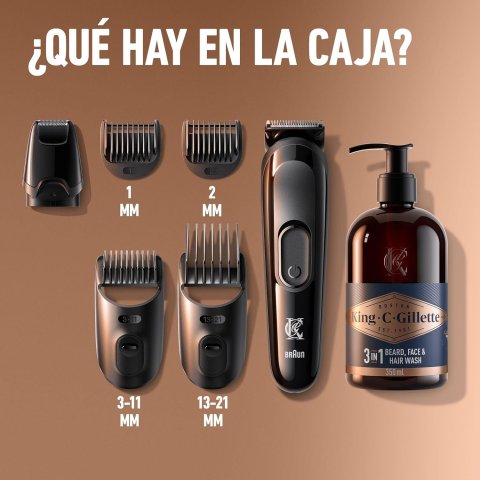 Recortadora Braun King C Gillette Style Master...