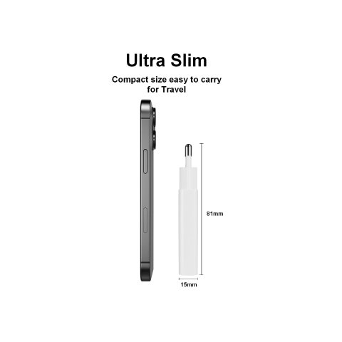 Cargador Usb Equip 245521 Gan 20w 1xusb-c Pd Slim Color Blanco 