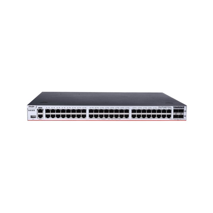 Switch Gestionable L3 Ruijie Rg-cs85-48gt4xs-d 48xrj45 Gb 4xsfp Ge Gestion Nube Sin F.a