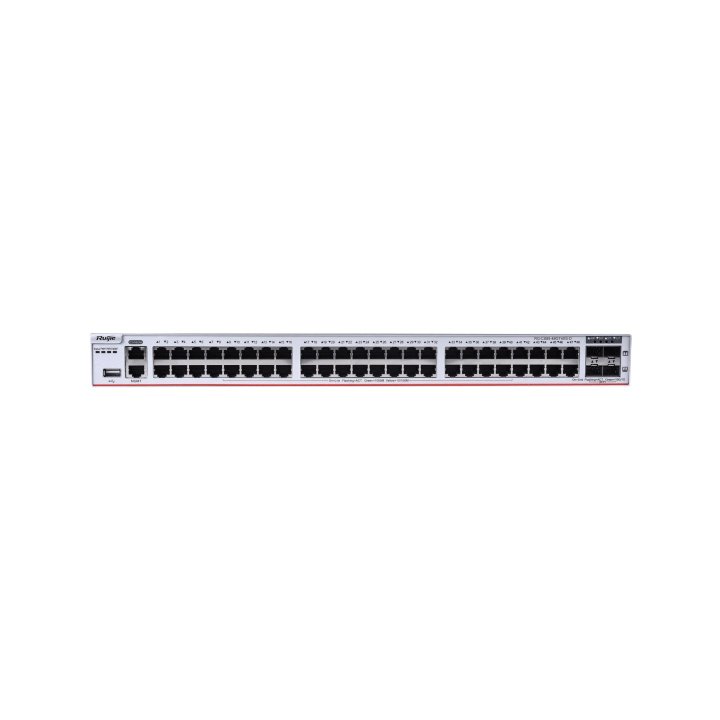 Switch Gestionable L3 Ruijie Rg-cs85-48gt4xs-d 48xrj45 Gb 4xsfp Ge Gestion Nube Sin F.a