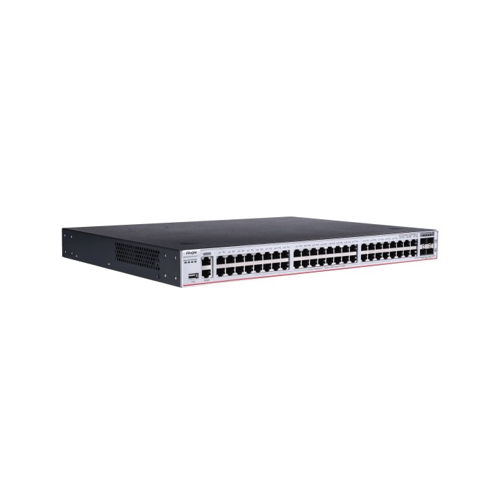 Switch Gestionable L3 Ruijie Rg-cs85-48gt4xs-d 48xrj45 Gb 4xsfp Ge Gestion Nube Sin F.a