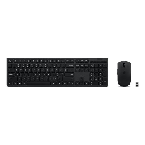 Teclado Y Mouse Lenovo Wireless Profesional  2,4ghz Bluetooth 3dispositivos Tecla Copilot Recargable
