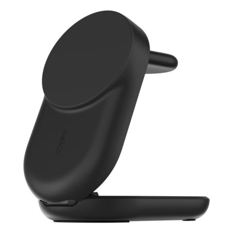 Base De Carga Belkin Ultracharge Negro Magnetico Plegable Qi2 25w Movil Reloj Y Auriculares 
