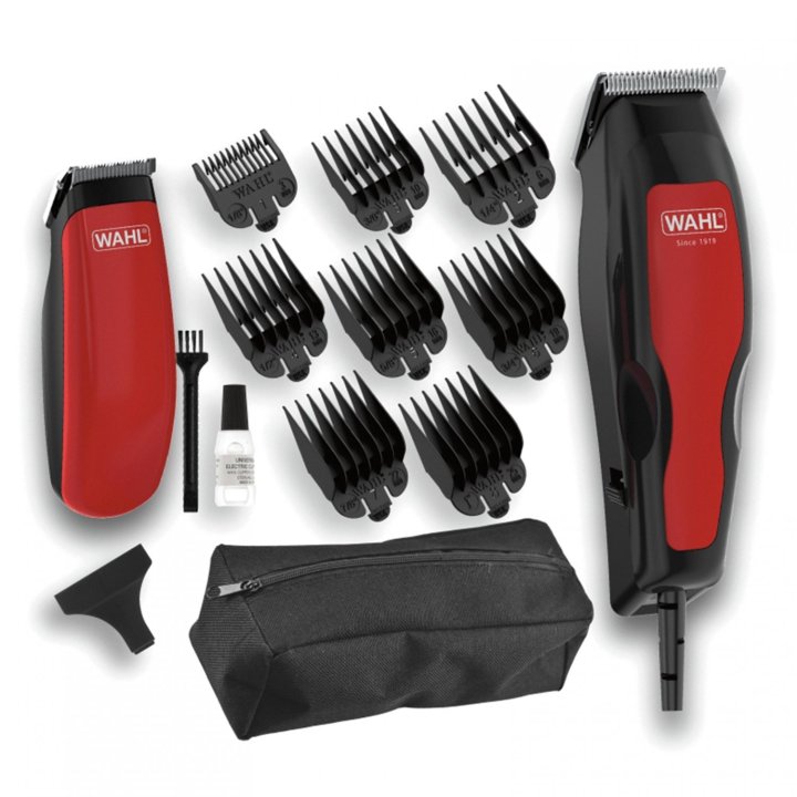 Cortapelos Wahl 1395-0466 Con Cable Corte 1-25mm 8 Peines + Mini Recortadora Recargable