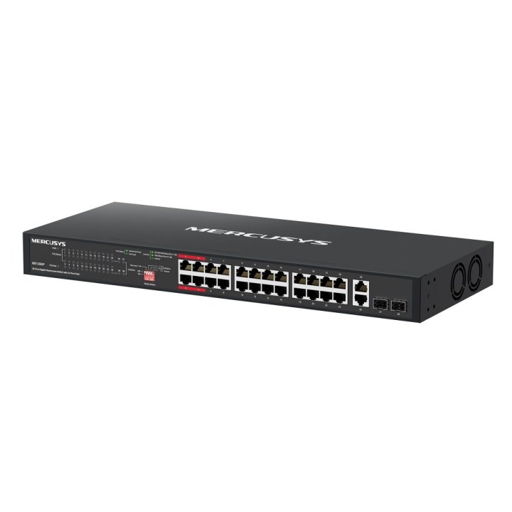 Switch Poe+ No Gestionable Mercusys Ms128gp 28p...