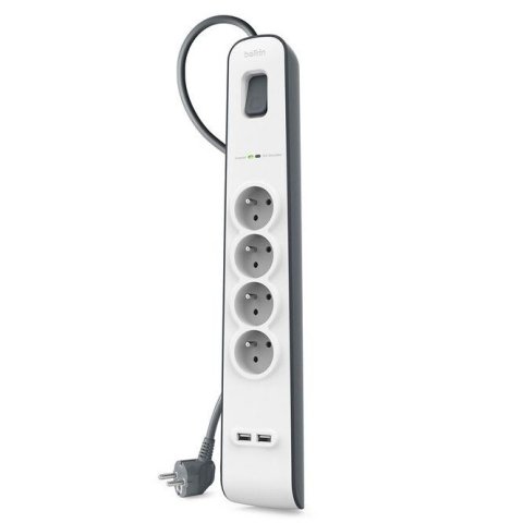 Regleta Alimentacion Belkin Bsv401vf2m-v2 4...