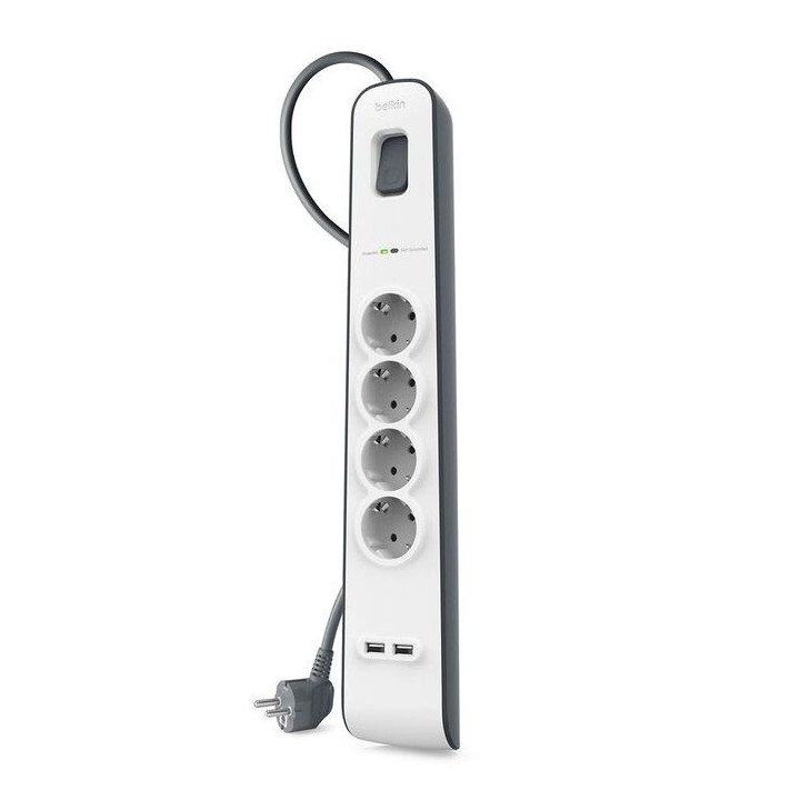 Regleta Alimentacion Belkin Bsv401vf2m-v2 4...