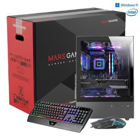 Ordenador Mars Gaming One Mg-i210 W11h H810m Intel U5-225f 16gb Ddr5 1tb M2 Rtx 5050 8gb Usb Wifi+btmcxo F.a 650w 80+ Tec. + 