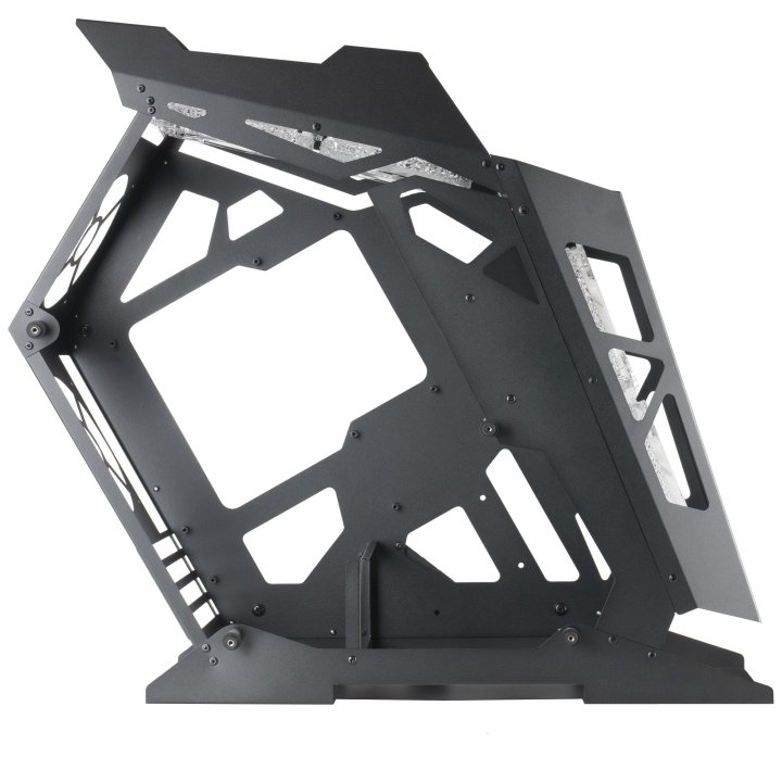 (km0) Caja Microatx Gaming Mars Gaming Mc61 Black Diseño Premium Controladora Argb Con Mando 4 Ventiladores De 120 Rgb Sin Fu