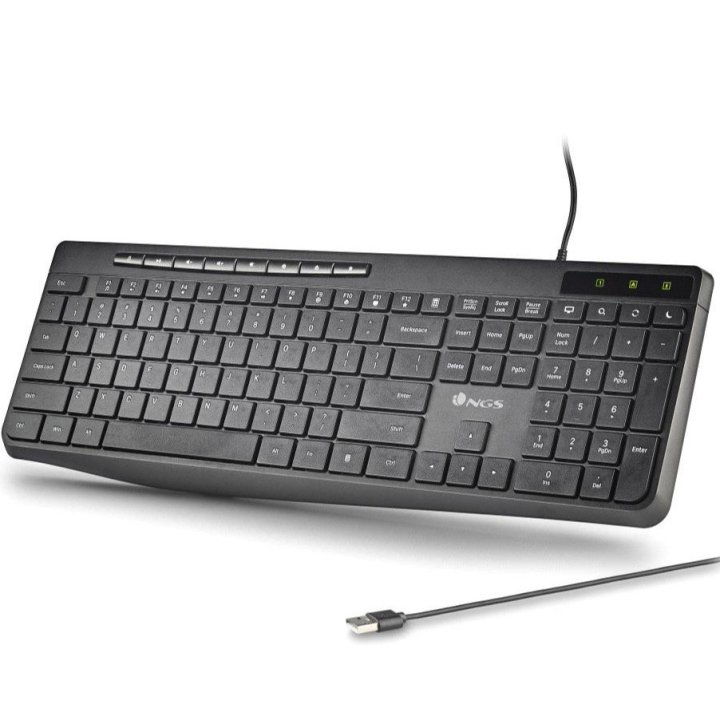 Teclado Ngs Spectra Ultra Slim Teclas...