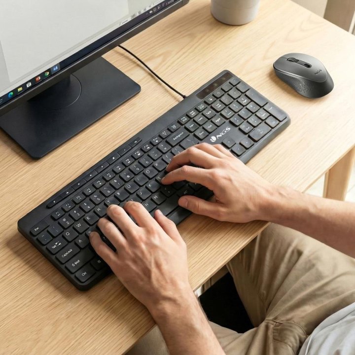 Teclado Ngs Spectra Ultra Slim Teclas...
