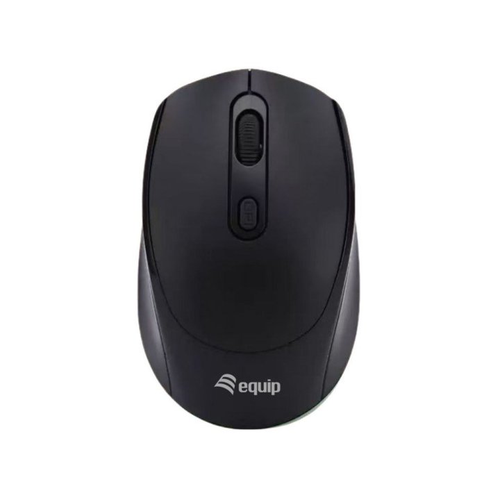 Mouse Equip Wireless 245122 1600dpi 4 Botones Color Negro