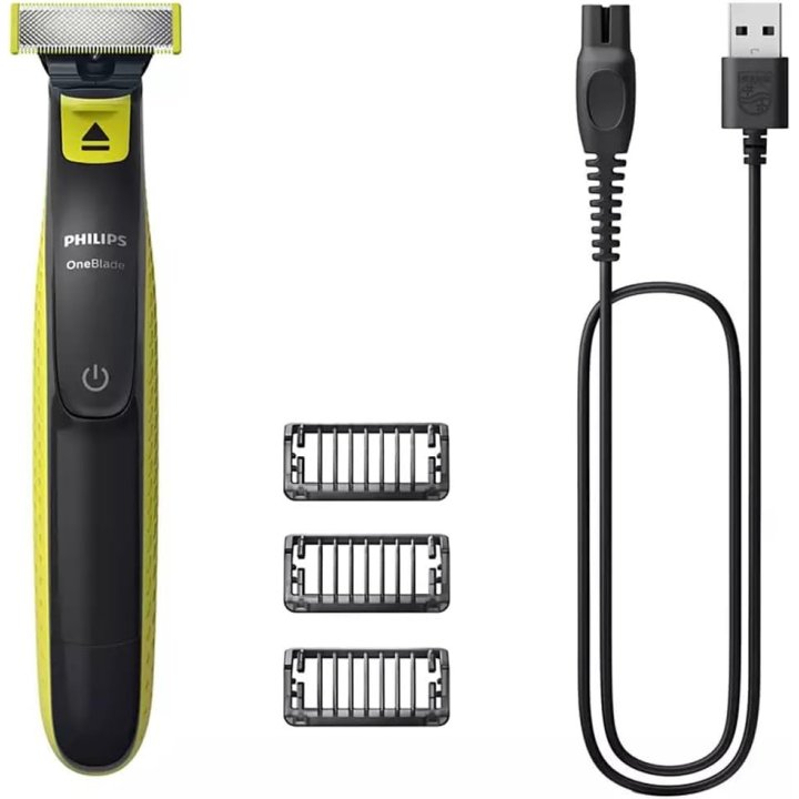 Afeitadora Philips Qp2724/10 Recargable Lavable Humedo Y Seco Ajustable 3 Peines