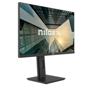 (km0) Monitor 24" Dp Hdmi Vga Nilox Nxm24reg1201 Ips Fhd 120hz 4ms 250cd m² 2x3w Vesa 100x100 Cash30 2