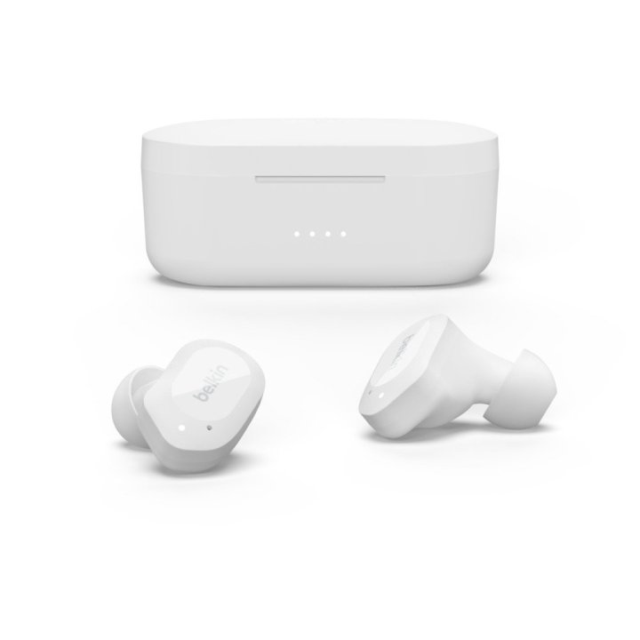 Auricular Intrauditivo Bluetooth Belkin Auc005btwh True Wireless Soundform Play Blanco