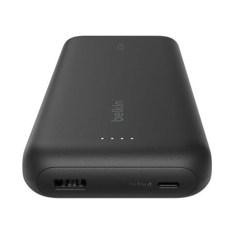 Powerbank Belkin Bu042kqbk 20000mah 2xusb-a 1xusb-c Incluye Cargador Cable Usb-c Y Funda 