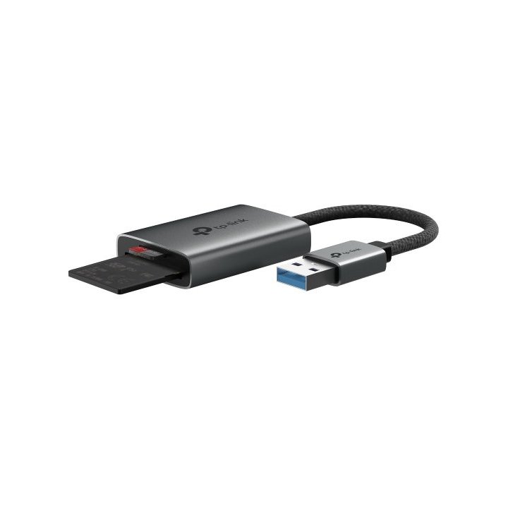 Card Reader Externo Usb-a Tplink Ua430 1xsd 1xmicrosd 3.0  Carcasa De Aluminio
