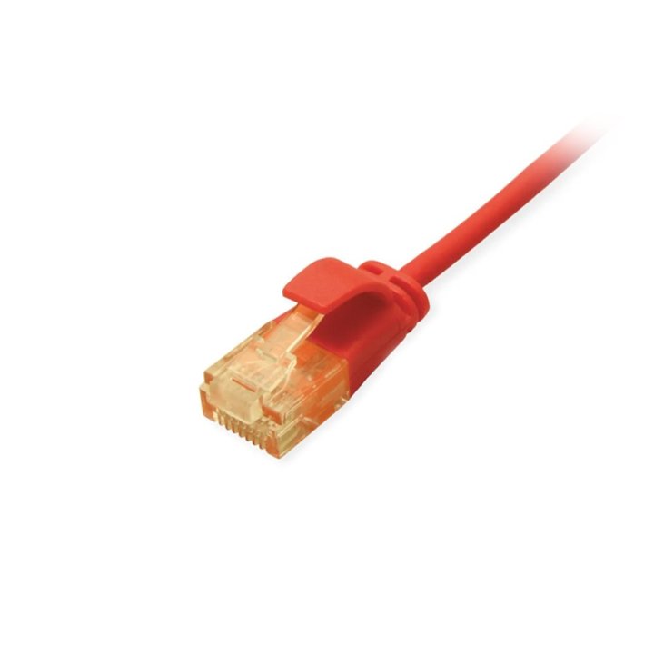 Latiguillo Slimflex U utp Categoria 6a Libre Halogenos 0.15m Color Rojo Equip 626200
