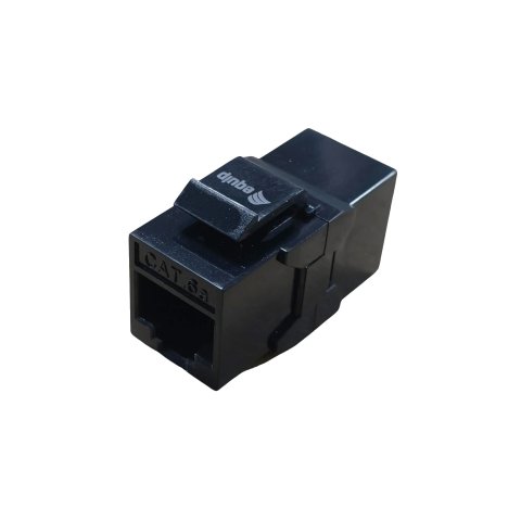 Kit 8 Uds Conector Rj45 Hembra Hembra Utp Cat6a Keystone