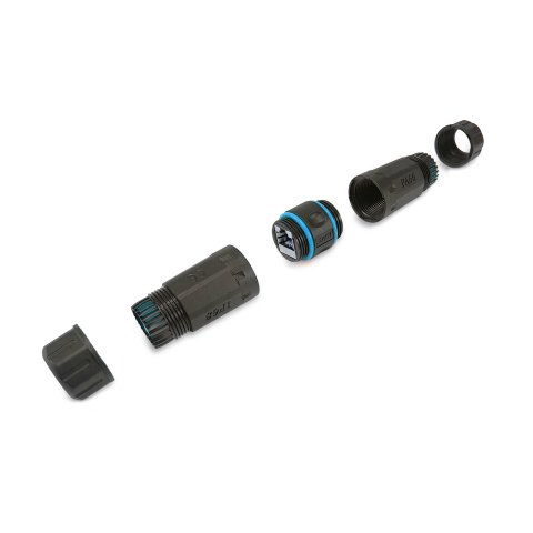 Adaptador Rj45 Cat.6a Hembra Hembra Exteriores Ip68 221172