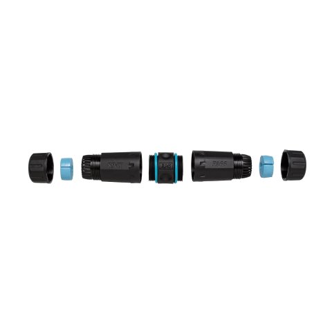 Adaptador Rj45 Cat.6a Hembra Hembra Exteriores Ip68 221172