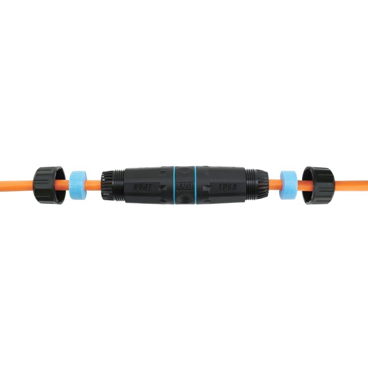 Adaptador Rj45 Cat.6a Hembra Hembra Exteriores Ip68 221172