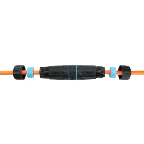 Adaptador Rj45 Cat.6a Hembra Hembra Exteriores Ip68 221172