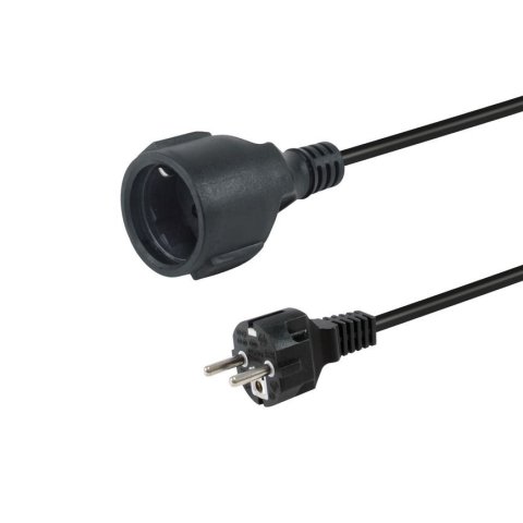 Cable Alimentacion Shuko Macho A Schuko Hembra Cee 7 3 5m 112182