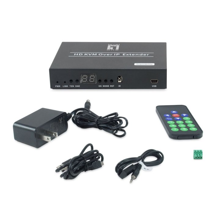 Hdmi Extender Sobre Ip Emisor Levelone Hve-9701r 1080p 150 Metros