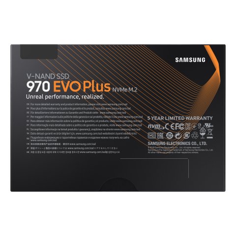 Disco M.2 500gb Samsung Mz-v7s250bw Serie 970 Evo Plus Pcie Gen3.0 X4