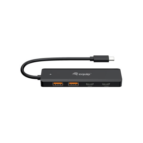Hub Usb-c Equip Life 128966 Usb 3.2 10gps 2xusb-c 2x Usb-a Compatible Thunderbolt 3 4