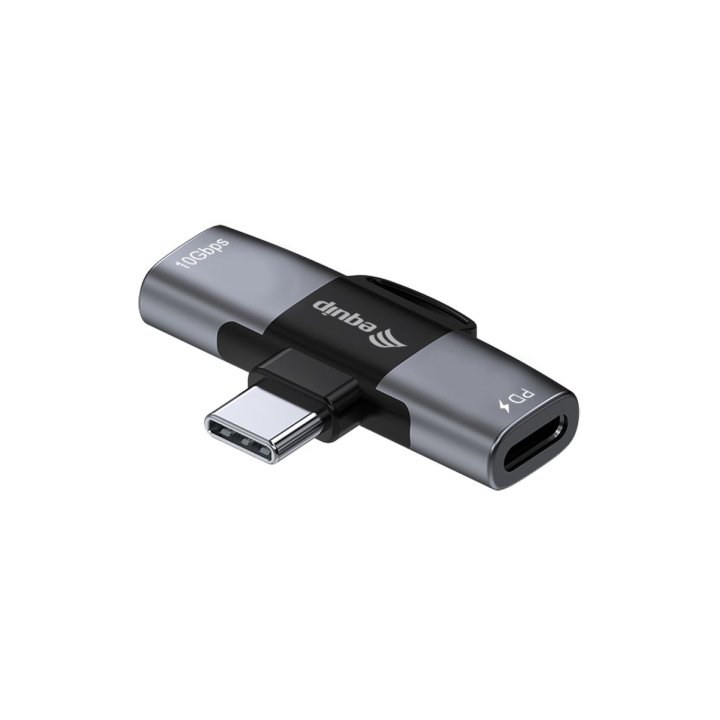 Adaptador Usb-c Otg 10gps 2 En In Equip 133479 Pd 100w 