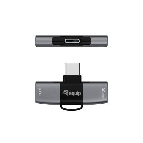 Adaptador Usb-c Otg 10gps 2 En In Equip 133479 Pd 100w 