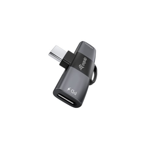 Adaptador Usb-c Otg 10gps 2 En In Equip 133479 Pd 100w 