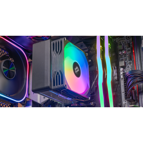Ventilador Con Disipador De Cpu Mars Gaming...