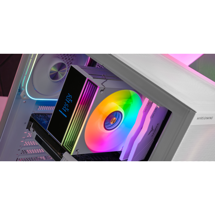 Ventilador Con Disipador De Cpu Mars Gaming...