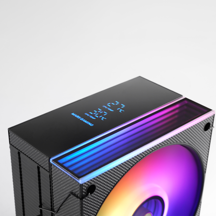 Ventilador Con Disipador De Cpu Mars Gaming...