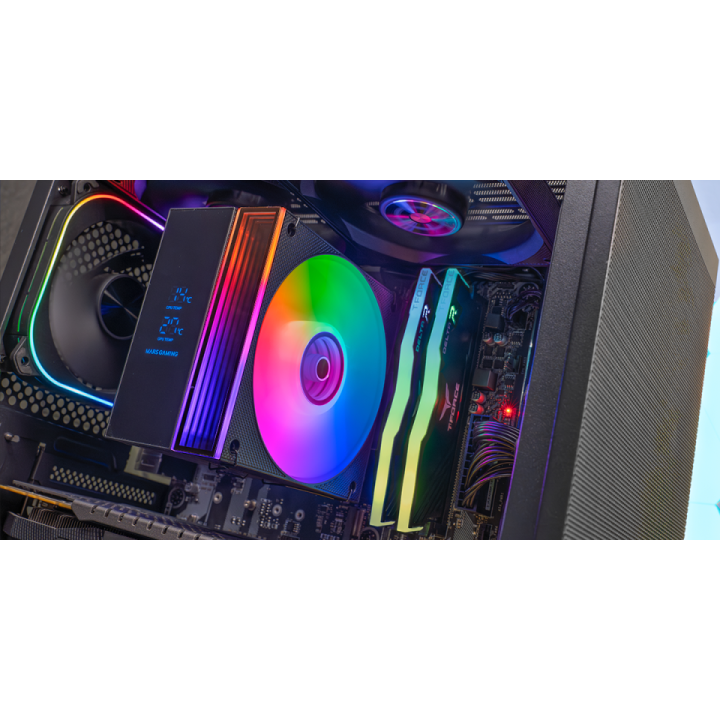 Ventilador Con Disipador De Cpu Mars Gaming...