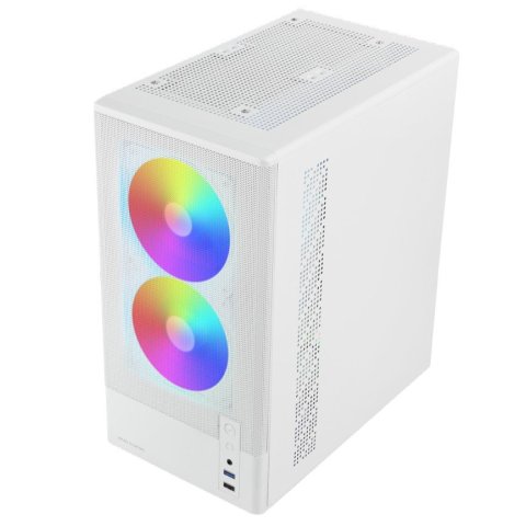 Caja Microatx Mars Gaming Mconyxw Blanca...