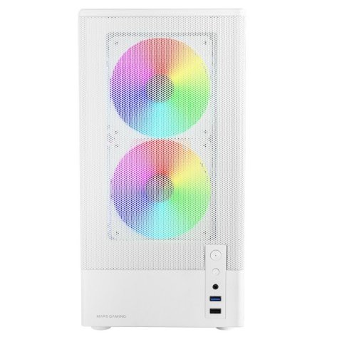 Caja Microatx Mars Gaming Mconyxw Blanca...