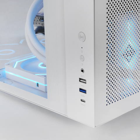 Caja Atx Cube Mars Gaming Mcinfiniolitew Blanca...