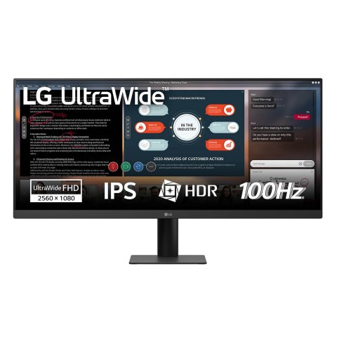 Monitor 29" Hdmi Displayp Lg 29up511a-b Profesional Uwfhd 21 9 5ms Ips 178º 178º Color Negro