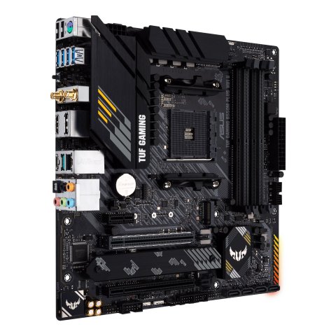 Pb Asus Tuf Gaming B550m-plus Am4 B550 4xddr4 Dual M.2 Hdmi Dp Wifi Aura