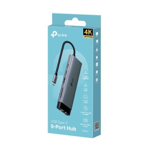 Docking Usb-c Tpl Uh9120c A 1xhdmi 4k 60hz 1xrj45 Gb 1xusb-c Pd 100w 3xusb-a 1xsd 1xmicrosd