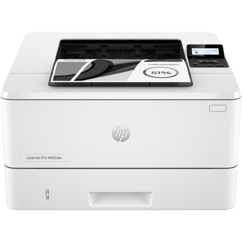 Impresora Laser Monocromo Hp Laserjet Pro 4002dw 40ppm Red Duplex Wifi Color Blanco