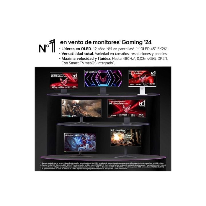 Monitor Gaming 27" Hdmi Displayport Lg Ultragear 27g610a-b Ips Qhd 200hz 1ms Pivotante Y Regulable